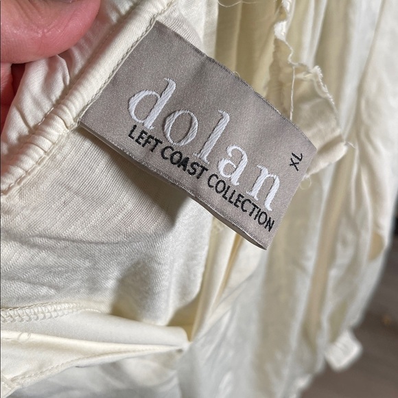 Dolan Anthropologie Left Coast French Quarter
Drawstring Ruffle Women Top XL - Picture 4 of 4